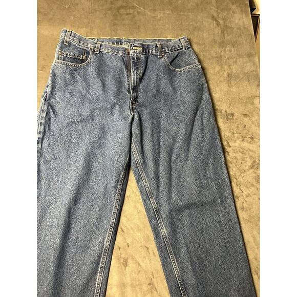 Vintage Levi Jeans Mens 40x38 Orange Tab 545 Loose‎ Fit Straight Leg Cotton 90s - Picture 1 of 9